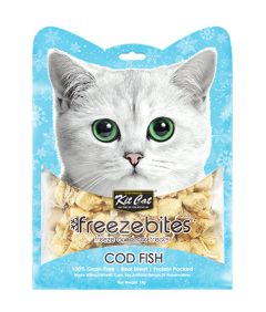 Kit Cat Freezebites Dried Codfish Cat Treats 15g