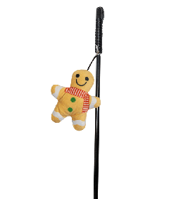 Bobby Christmas Cat Pole Gingerbread Christmas Toy