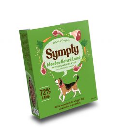 Symply Adult Lamb, Brown Rice & Veg Wet Dog Food