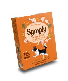 Symply Adult Turkey, Brown Rice & Veg Wet Dog Food