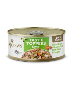 Applaws Taste Topper Stew Chicken Lamb Veg Dog Tin