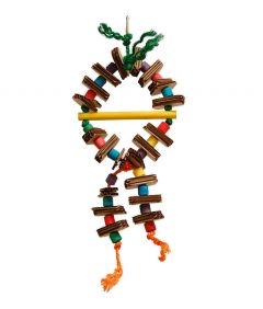 Zoo-Max Coronet Small Shed-X Parrot Toys